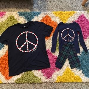 Mommy and me pajamas medium 6T set lot